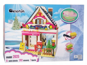 Klocki Elefun Miasto marzeń - Śnieżna restauracja