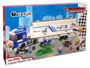 Klocki Elefun Super Auta - Zespół wyścigowy J5646A