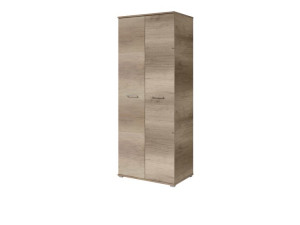 Szafa Garderoba Dwudrzwiowa Dzielona -  Julia 80cm | Canion