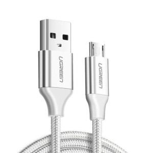 Kabel micro USB UGREEN QC 3.0 2.4A 2m (biały) US290