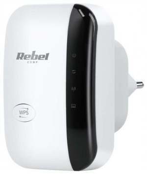 Repeater - Wzmacniacz sieci Wi-Fi REBEL KOM1030