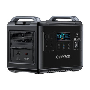Choetech BS006 Super Mini 2000W przenośna stacja ładująca powerbank czarny