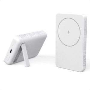 Choetech powerbank z ładowaniem magnetycznym 10000mAh MagSafe/Qi/USB C biał
