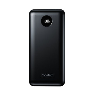 Choetech powerbank PD 45W 20000mAh czarny (B653)