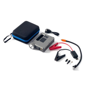 Choetech jump starter z kompresorem, powerbankiem 8000mAh, latarką LED czar