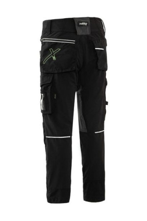 Spodnie robocze Professional Stretch Line rozmiar XXL czarne STALCO