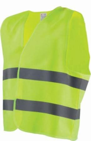 Kamizelka odblaskowa SHINE żółta rozmiar L, STALCO
