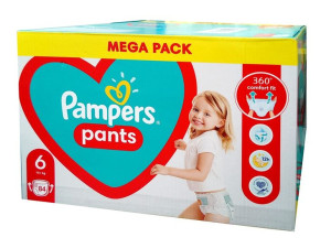 Pampers Pieluchomajtki Mega Box 6 - 84 szt