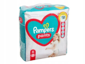 Pampers Pieluchomajtki 6 - 25szt.
