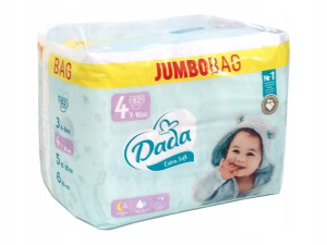 Pieluchy Dada Extra Soft 4 JumboBag - 82szt