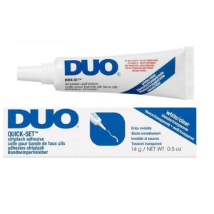 Klej do rzęs Duo Quick Set 14g White/Clear