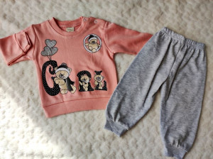 Dres Misio Girl Rozmiar: 80, kolor: Brzoskwiniowy