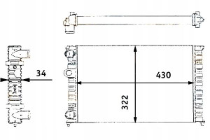 Hella Chłodnica, Chlodzenie 8mk376713-744