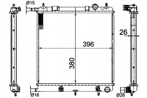 Hella Chłodnica 8mk376718-621