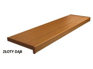 Parapet wewnętrzny PCV ZŁOTY DĄB 30cm. Najtaniej!