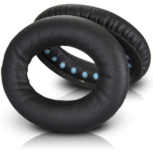 Nauszniki Alogy Gąbki na słuchawki pady do Bose QC35 QC25 QC15 Q2 AE2 Black