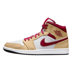 Buty Nike Air Jordan 1 Mid Light Curry Cardinal 554724-201 r. 41