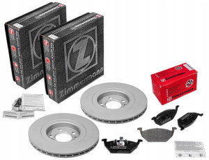 Zimmermann Tarcze+klocki Przód Opel Corsa D 284mm