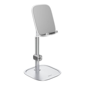 Stojak teleskopowy Baseus na telefon/tablet (srebrny)