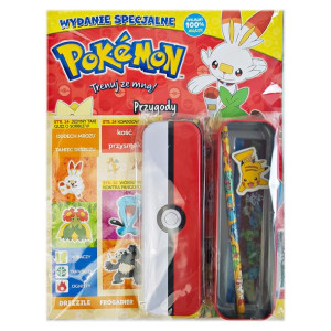 Pokemon Trenuj Ze Mną Ws 3/2023 + Piórnik I Akcesoria