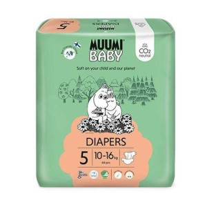 Muumi Baby, Pieluszki Jednorazowe 5 Maxi Plus 44szt