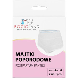 Majtki poporodowe siateczkowe 2 szt. M / Bocioland