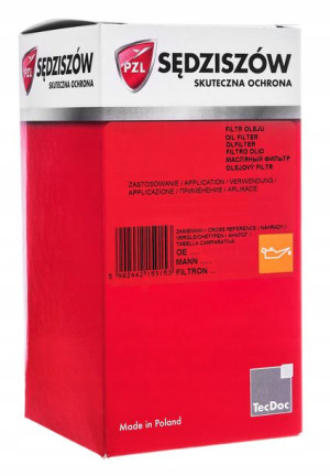 Sędziszów Filtr Oleju Pb502 Fso
