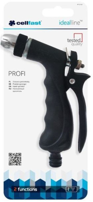 Pistolet Ogrodowy na Wąż Zraszacz Wody PROFI (52-010) Cellfast