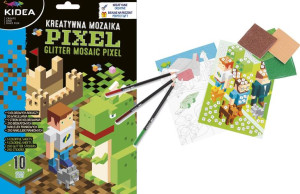 Kidea Kreatywna Mozaika Pixele Z Kolorowanką