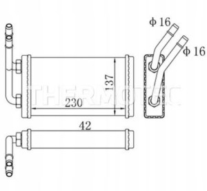 Thermotec D6g010tt Nagrzewnica Ford Transit