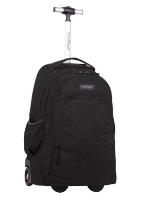 Coolpack Plecak Tornister Szkolny Na Kółkach Snow Black