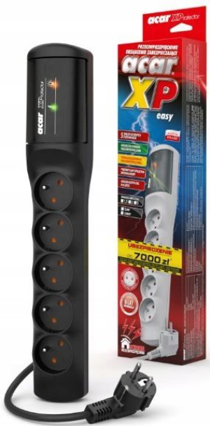 Listwa zasilająca Przedłużacz ACAR XP EASY 1,5 m