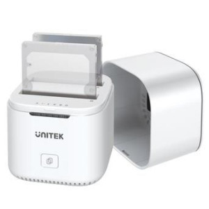 Stacja dokująca 2 x SSD/HDD 2,5" na USB-C 3.0
