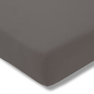 ESTELLA Prześcieradło Mako Jersey Grafit 100x200