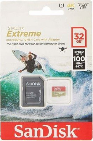 Karta pamięci micro SD 32GB SanDisk Extreme adapte