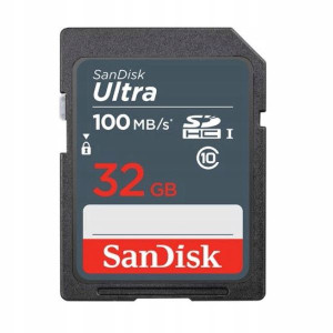 Karta pamięci SD SanDisk Ultra SDHC 32 GB 100MB/s
