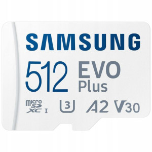 Karta Pamięci Samsung Evo+ 512gb Micro Sd 130mb/s