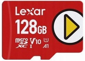 KARTA PAMIĘCI LEXAR Play 128GB micro SD V10 A1