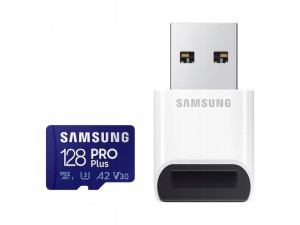 Karta Pamięci SD Micro 128 GB Samsung PRO+ czytnik
