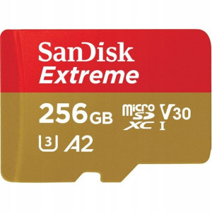 Karta micro SD 256GB SanDisk Extreme 190/130 MB/s