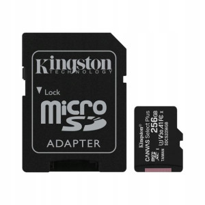 Kingston Karta Microsd 256gb Micro Cl10 Adapter Sd