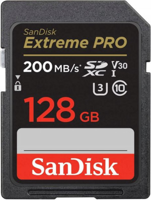 Karta pamięci SD SanDisk Extreme PRO 128GB 200/90