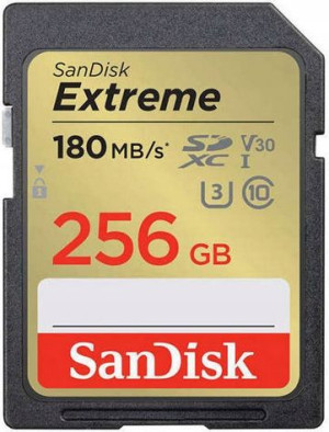 Karta pamięci SanDisk Extreme SDHC 256GB 180/130MB