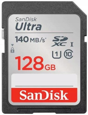 Karta pamięci SD SanDisk Ultra SDXC 128 GB 140MB/s