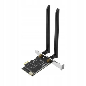 Karta sieciowa WiFi 6 PCI-E BT 5.2 1800Mb/s Unitek
