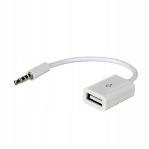 Adapter Akyga AK-AD-24 USB MiniJack 15cm