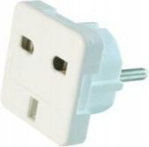 Adapter Zasilania Ang/pl (wtyk Pl/gniazdo Ang)