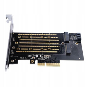 Karta PCI-E na M.2 NVMe i M.2 SATA Orico