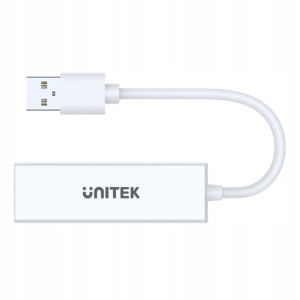 Karta sieciowa Adapter USB RJ45 biała Unitek