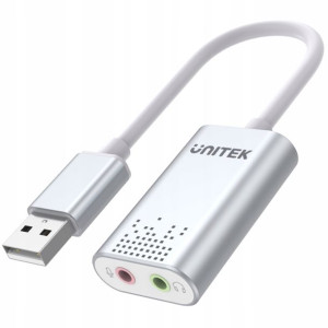Unitek Karta Dźwiękowa Muzyczna Y-247a Usb Stereo
